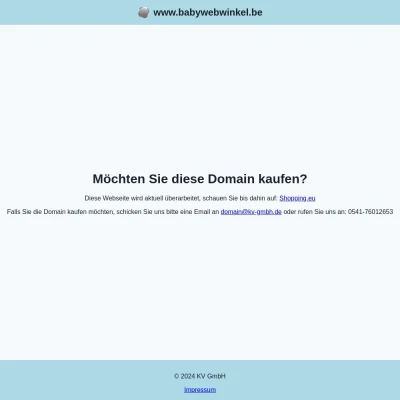 Screenshot babywebwinkel.be