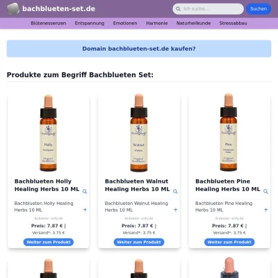 Screenshot bachblueten-set.de