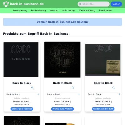 Screenshot back-in-business.de