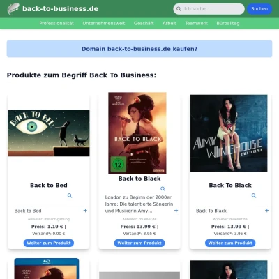 Screenshot back-to-business.de