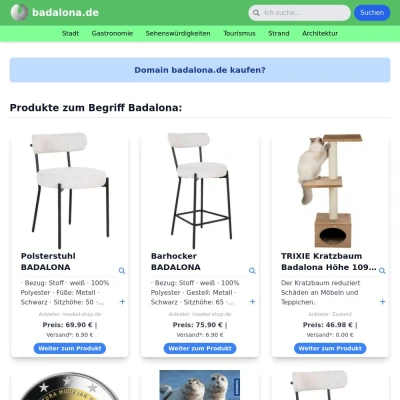 Screenshot badalona.de