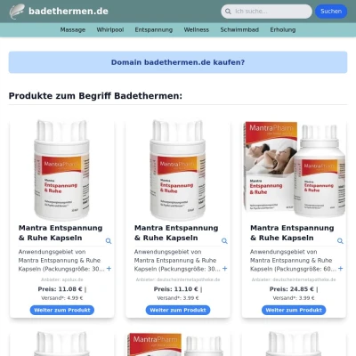 Screenshot badethermen.de