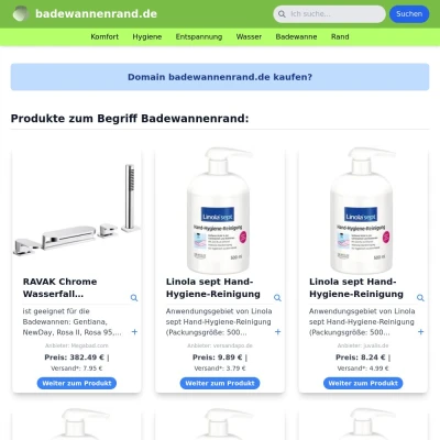 Screenshot badewannenrand.de