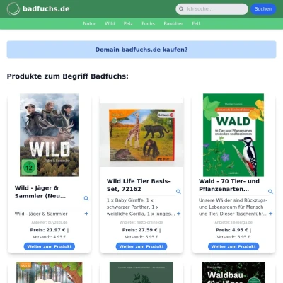 Screenshot badfuchs.de