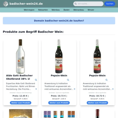 Screenshot badischer-wein24.de