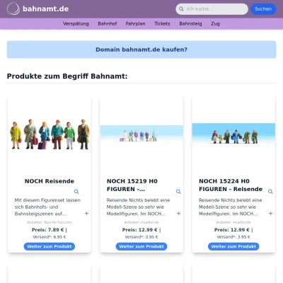 Screenshot bahnamt.de