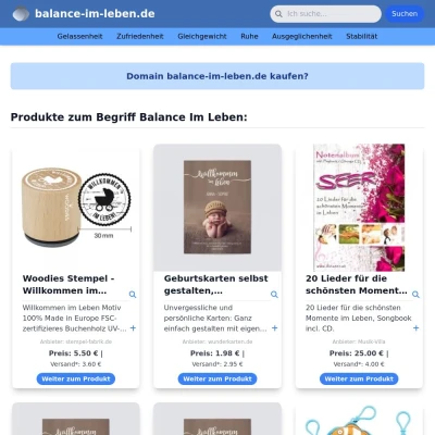 Screenshot balance-im-leben.de