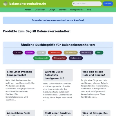 Screenshot balancekerzenhalter.de