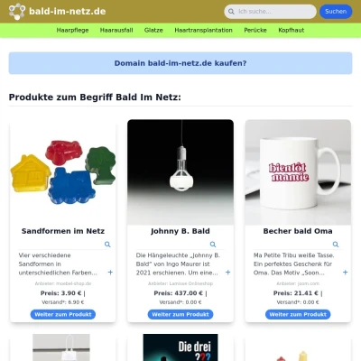Screenshot bald-im-netz.de