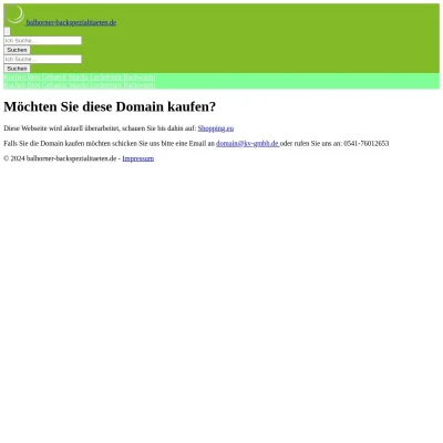 Screenshot balhorner-backspezialitaeten.de
