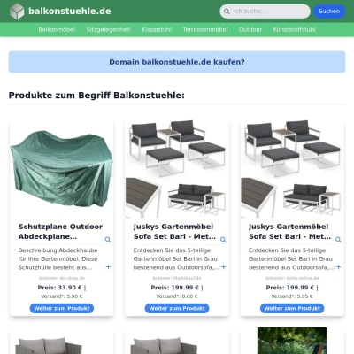 Screenshot balkonstuehle.de