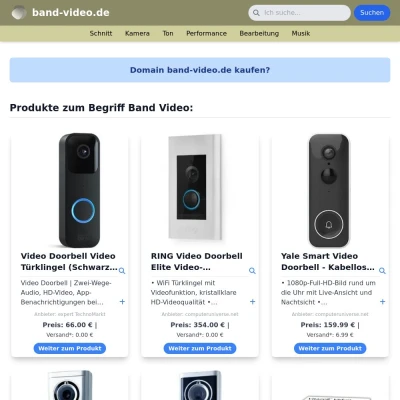 Screenshot band-video.de