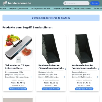 Screenshot banderolierer.de