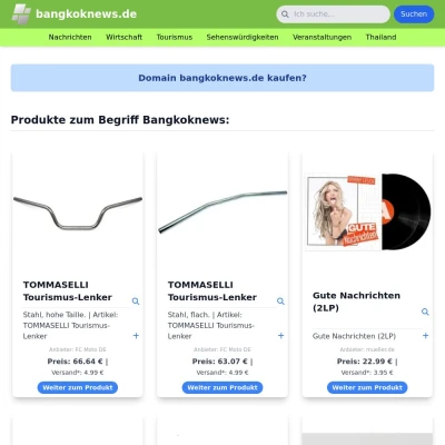 Screenshot bangkoknews.de