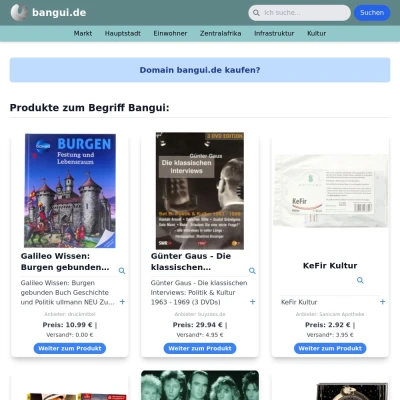 Screenshot bangui.de