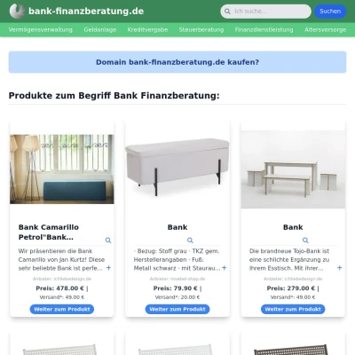 Screenshot bank-finanzberatung.de