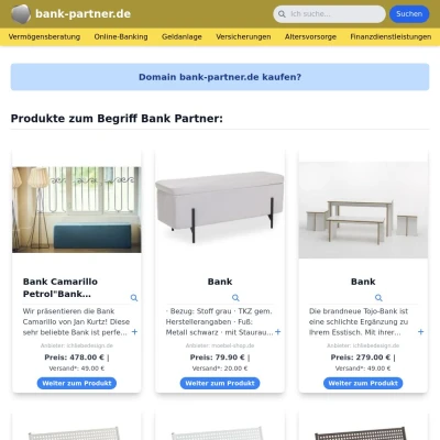 Screenshot bank-partner.de