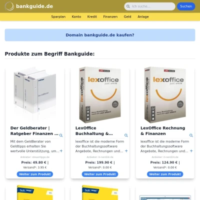 Screenshot bankguide.de