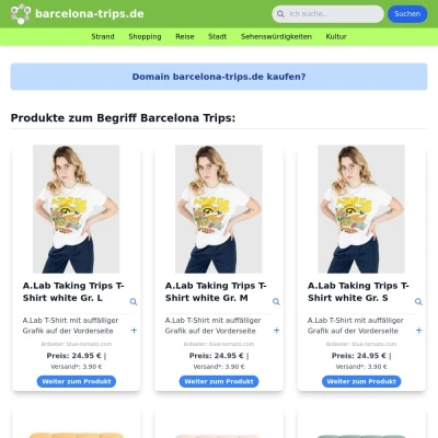 Screenshot barcelona-trips.de