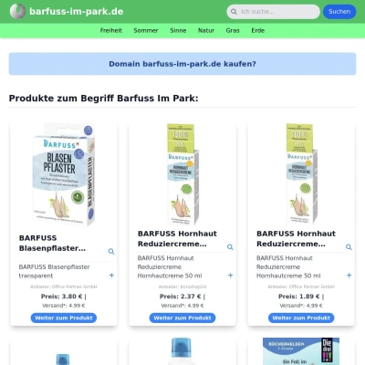 Screenshot barfuss-im-park.de
