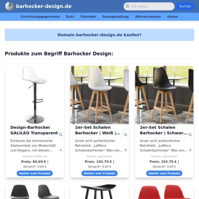 Screenshot barhocker-design.de