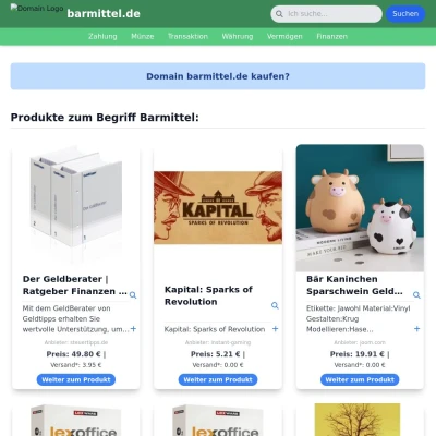 Screenshot barmittel.de