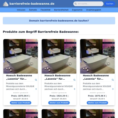 Screenshot barrierefreie-badewanne.de