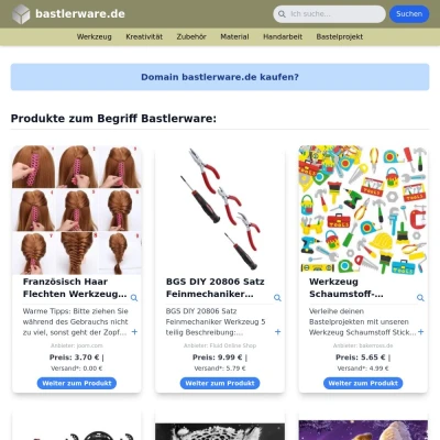 Screenshot bastlerware.de