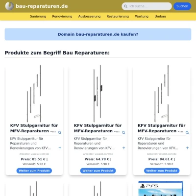 Screenshot bau-reparaturen.de