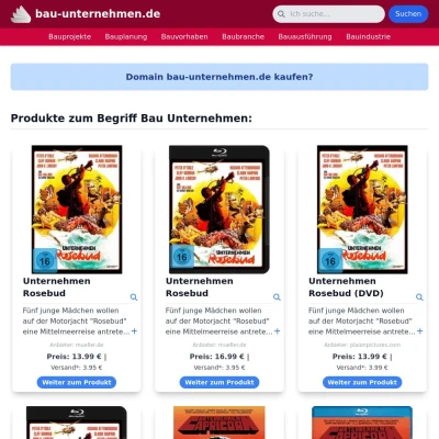 Screenshot bau-unternehmen.de