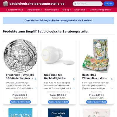 Screenshot baubiologische-beratungsstelle.de