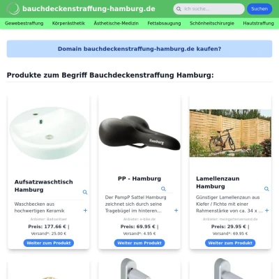 Screenshot bauchdeckenstraffung-hamburg.de