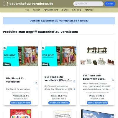 Screenshot bauernhof-zu-vermieten.de
