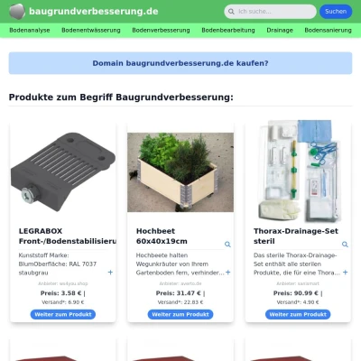 Screenshot baugrundverbesserung.de