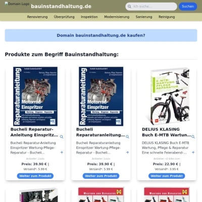 Screenshot bauinstandhaltung.de