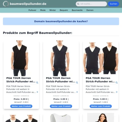 Screenshot baumwollpullunder.de