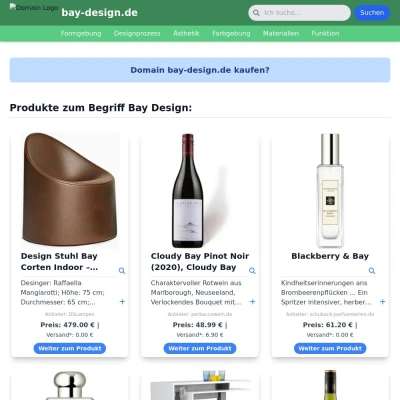 Screenshot bay-design.de