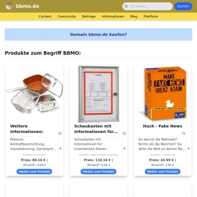 Screenshot bbmo.de