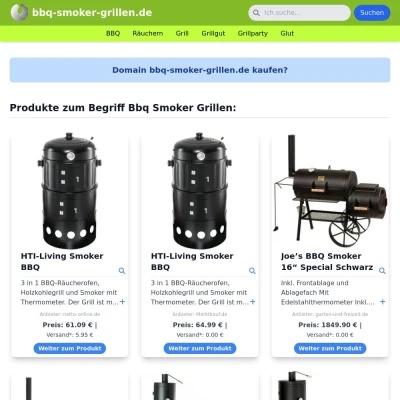 Screenshot bbq-smoker-grillen.de