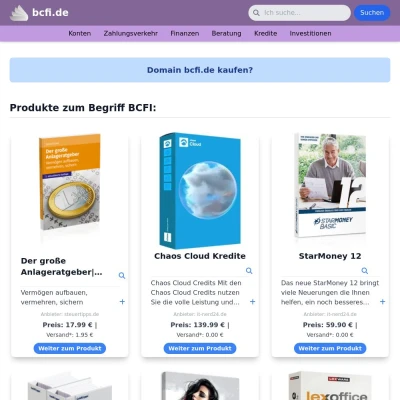 Screenshot bcfi.de