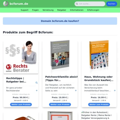 Screenshot bcforum.de