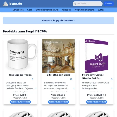 Screenshot bcpp.de