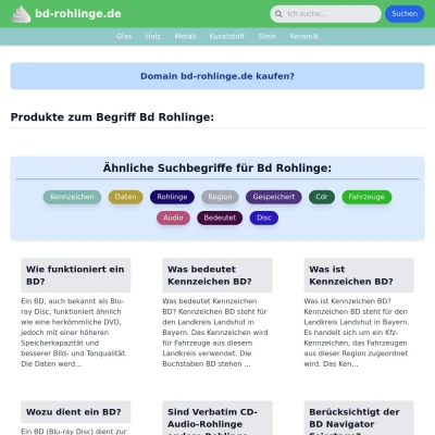 Screenshot bd-rohlinge.de