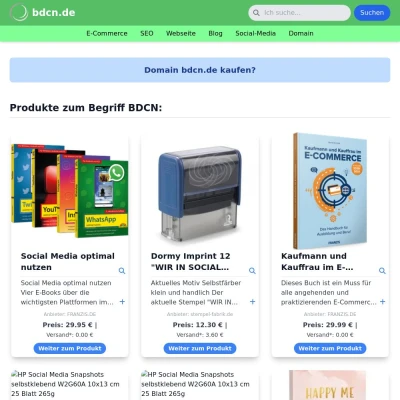 Screenshot bdcn.de