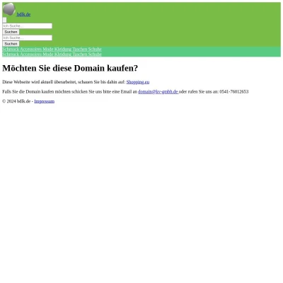 Screenshot bdlk.de