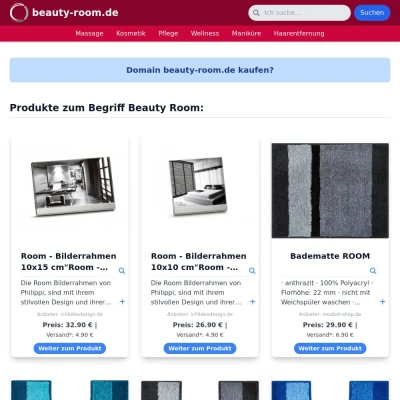 Screenshot beauty-room.de