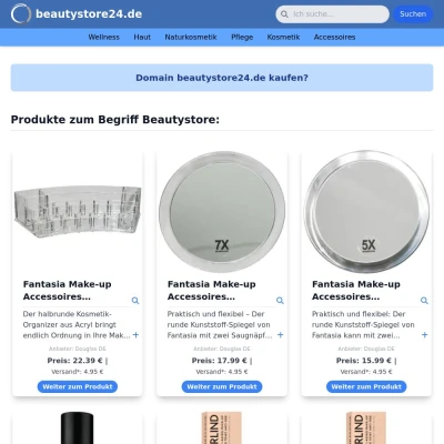 Screenshot beautystore24.de