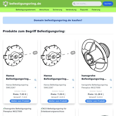Screenshot befestigungsring.de