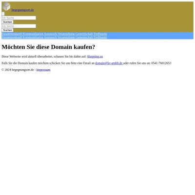 Screenshot begegnungsort.de