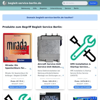 Screenshot begleit-service-berlin.de